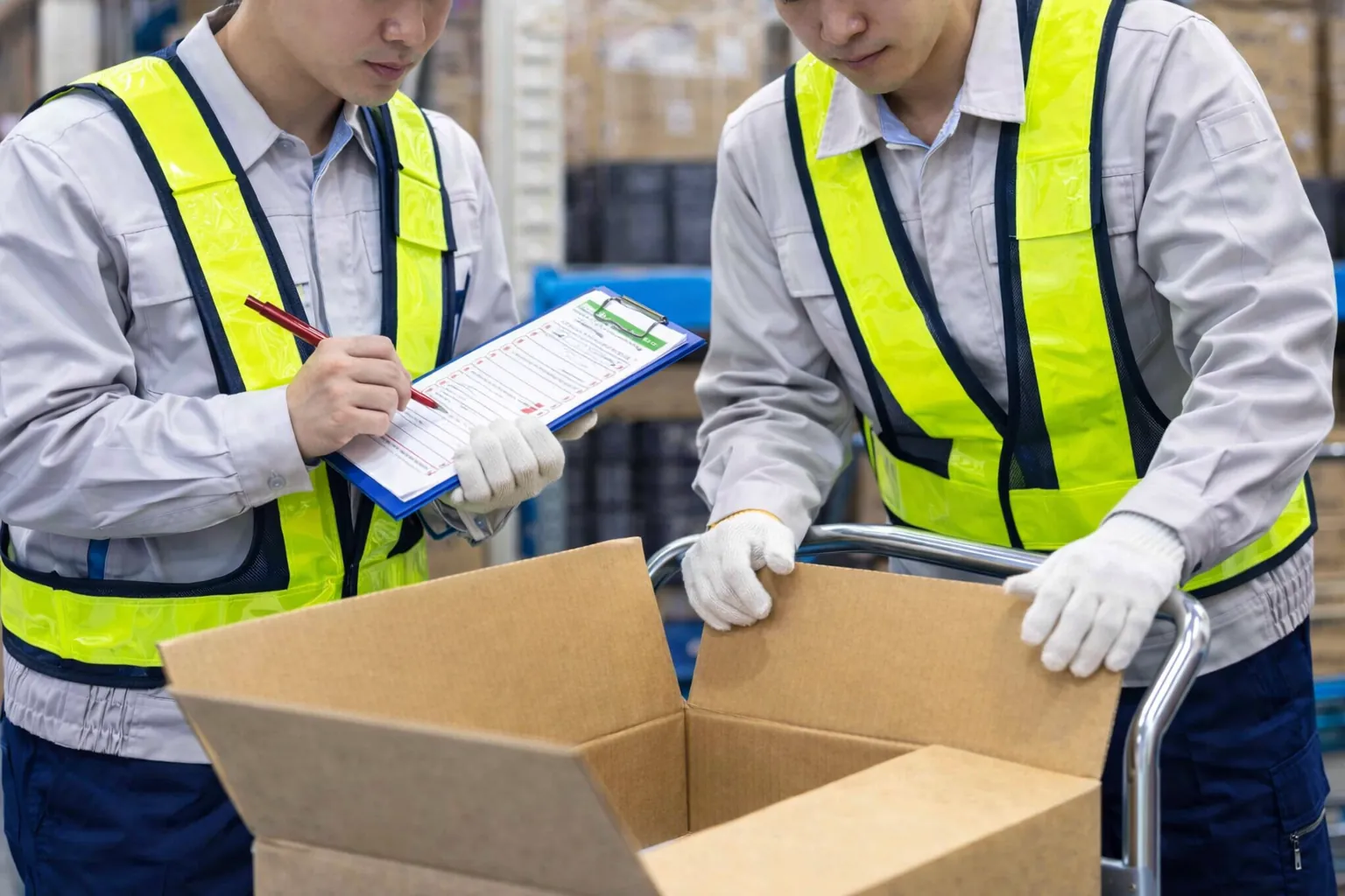 Incoming inspection of watch components including movement, case, dial, hands and strap