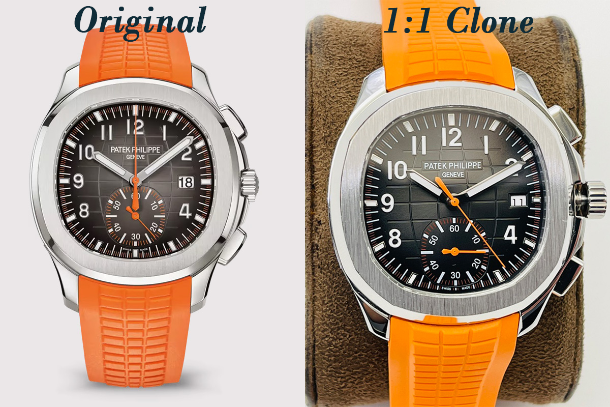 Philippe Aquanaut 5968A-001 Original Vs Replica