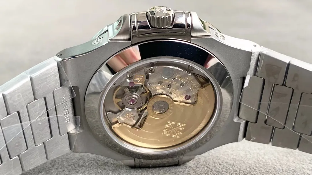 Super Clone Patek Philippe Nautilus 5726/1A-014 Replica Blue Gradient Dial Moonphase Watch Back View