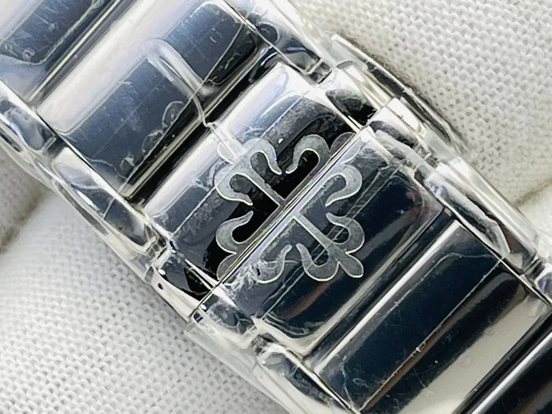 Patek Philippe Twenty~4 7300 Replica 36mm Blue Dial Luxury Automatic Watch with Stainless Steel Bracelet Strap Close-up