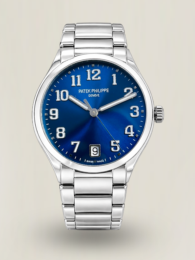 Patek Philippe Twenty~4 7300 Replica 36mm Blue Dial Luxury Automatic Watch with Stainless Steel Bracelet Main Image