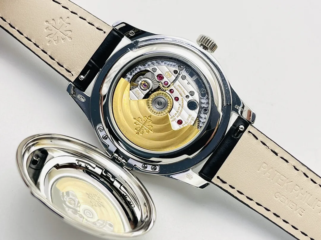 Luxury Super Clone Patek Philippe Calatrava 5227G-010 Replica Black Dial Dress 39mm Watch Movement