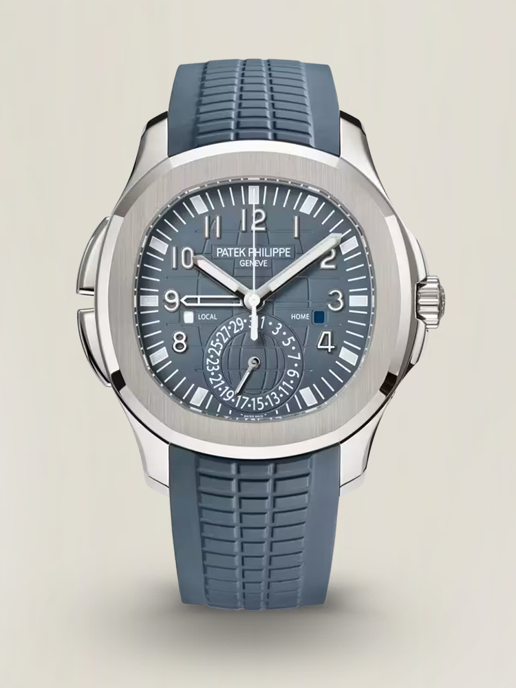 Luxury Super Clone Patek Philippe Aquanaut 5164G-001 Replica Blue-Gray Dial 40.8mm Watch First Look