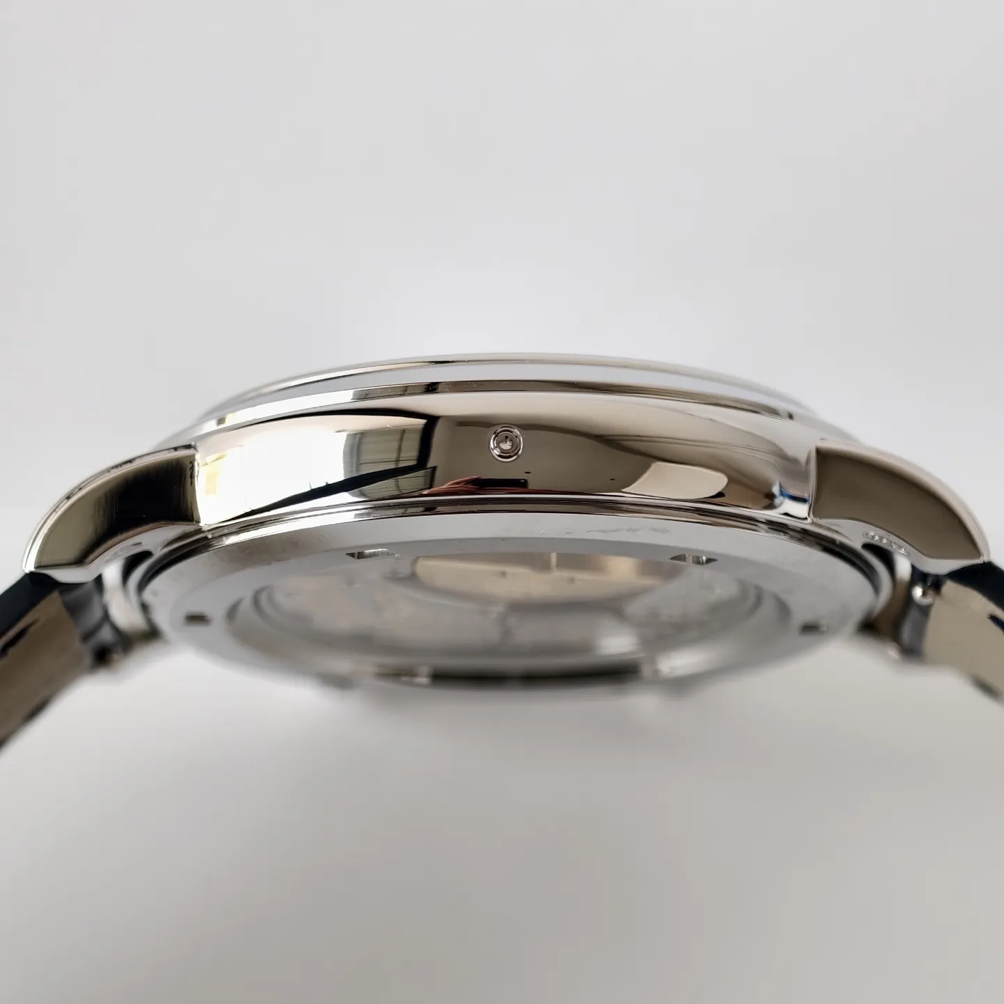 PPF Patek Philippe Celestial Grand Complications 6102P-001 Replica Blue Celestial Dial Black Leather Strap Super Clone Watch Side View