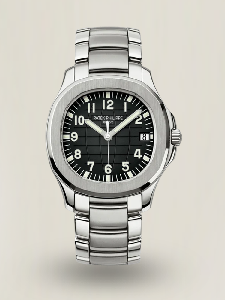 Luxury Patek Philippe Aquanaut 5167/1A Replica Black Gradient Embossed Dial Stainless Steel Case 40mm Men’s Watch Main Image