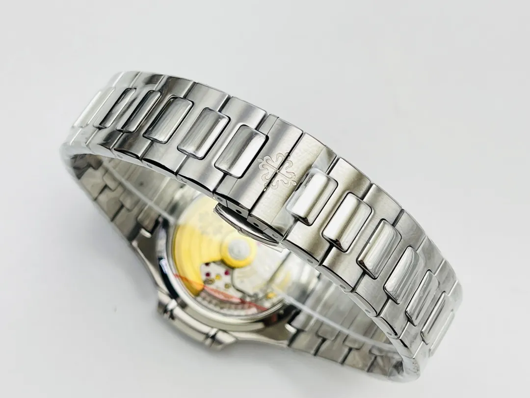 Super Clone Patek Philippe Nautilus 7118/1A-001 Replica Blue Wave Dial 35.2mm 904L Stainless Steel Case Ladies Luxury Watch Bracelet